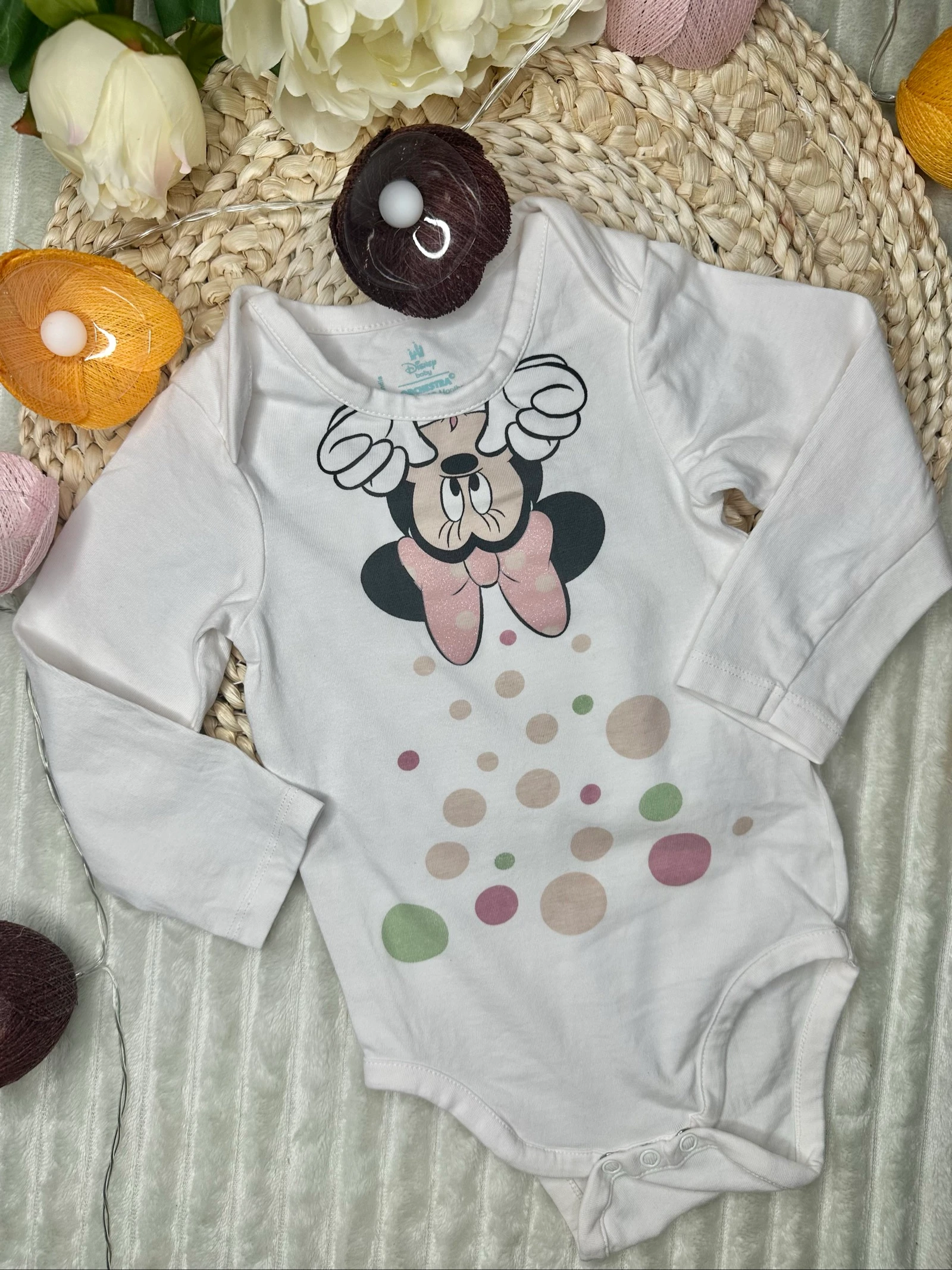 Body manches longues Orchestra 18 mois Minnie Disney 